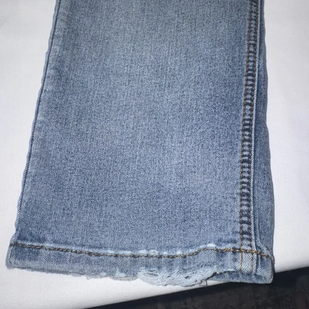 Nat Nast Jeans Mens 36x32 Blue Maverick Straight Dark Wash Faded Luxury Denim